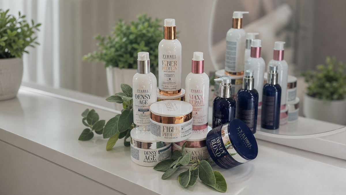 Tyrrel Professional vlasová péče – sestavte si vlastní šampon a masku